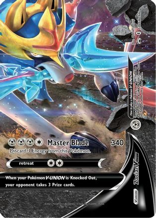 [PKM] Zacian V-Union (SWSH166) [Sword & Shield: Black Star Promos]