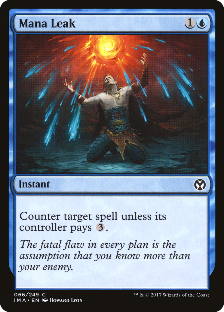 {C} Mana Leak [Iconic Masters][IMA 066]