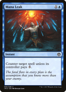 {C} Mana Leak [Iconic Masters][IMA 066]