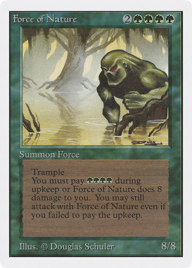 {R} Force of Nature [Unlimited Edition][2ED 195] - Misty Mountain Games