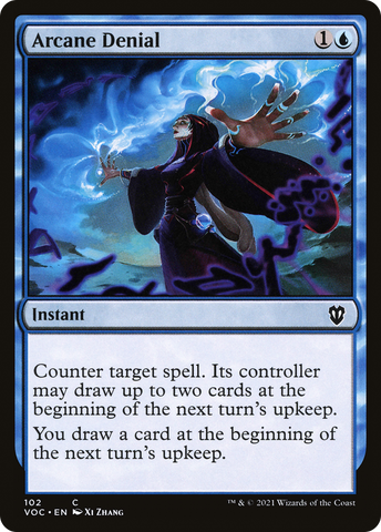 {C} Arcane Denial [Innistrad: Crimson Vow Commander][VOC 102]