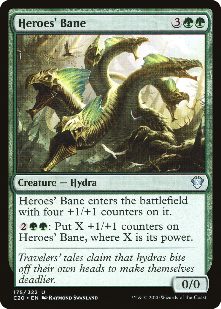 {C} Heroes' Bane [Commander 2020][C20 175]