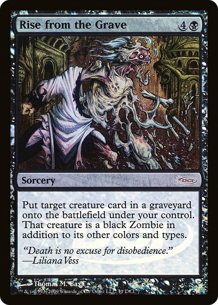 {R} Rise from the Grave [Wizards Play Network 2009][PA WP09 031] - Misty Mountain Games