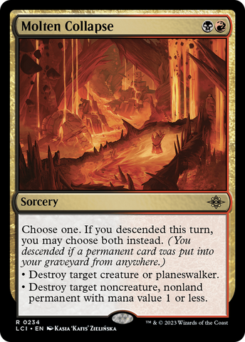 {@R} Molten Collapse [The Lost Caverns of Ixalan][LCI 234]
