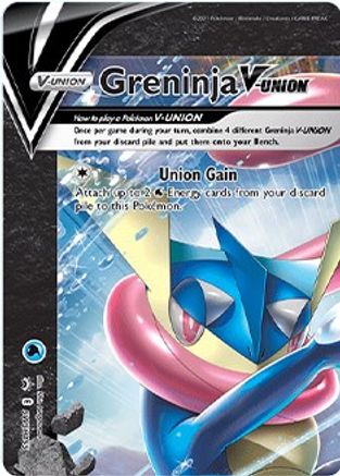 [PKM] Greninja V-Union (SWSH155) [Sword & Shield: Black Star Promos]