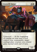 {R} Ironwill Forger (Extended Art) [Tarkir: Dragonstorm Commander][TDC 053]