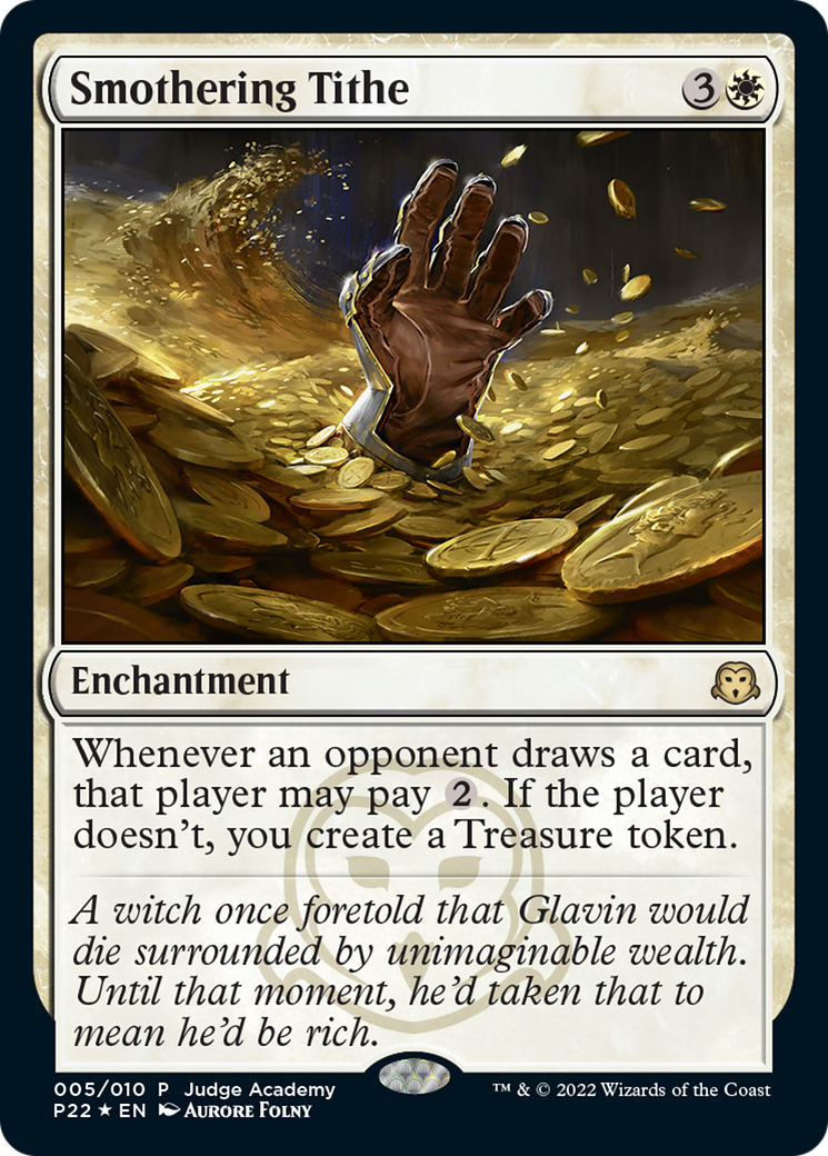 {R} Smothering Tithe [Judge Gift Cards 2022][PA P22 005] - Misty Mountain Games