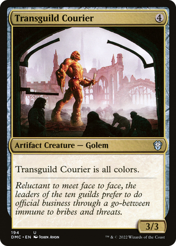 {C} Transguild Courier [Dominaria United Commander][DMC 194]