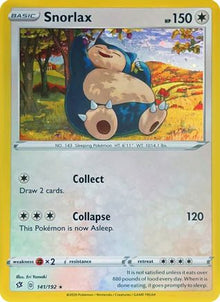 [PKM] Snorlax (141/192) (Cosmos Holo) [Sword & Shield: Rebel Clash]