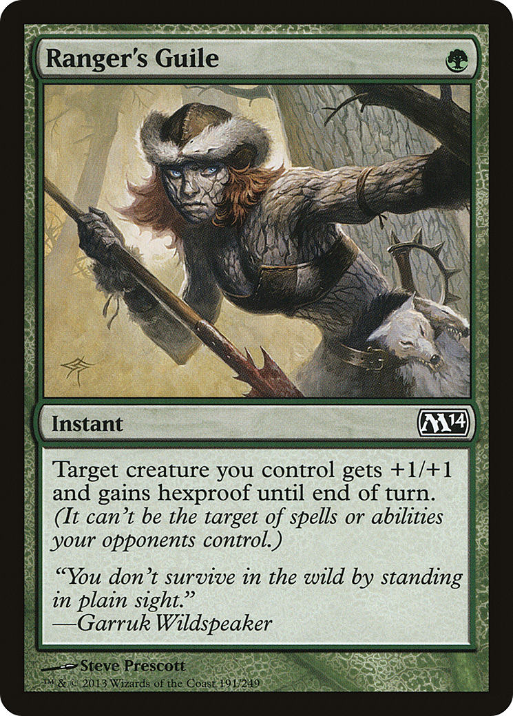 {C} Ranger's Guile [Magic 2014][M14 191] - Misty Mountain Games