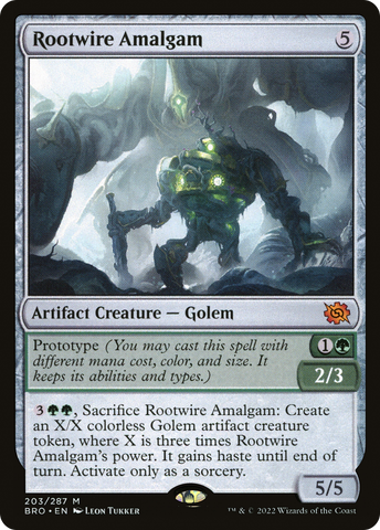 {R} Rootwire Amalgam [The Brothers' War][BRO 203]