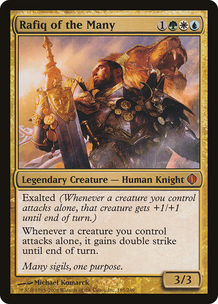 {R} Rafiq of the Many [Shards of Alara][ALA 185] - Misty Mountain Games
