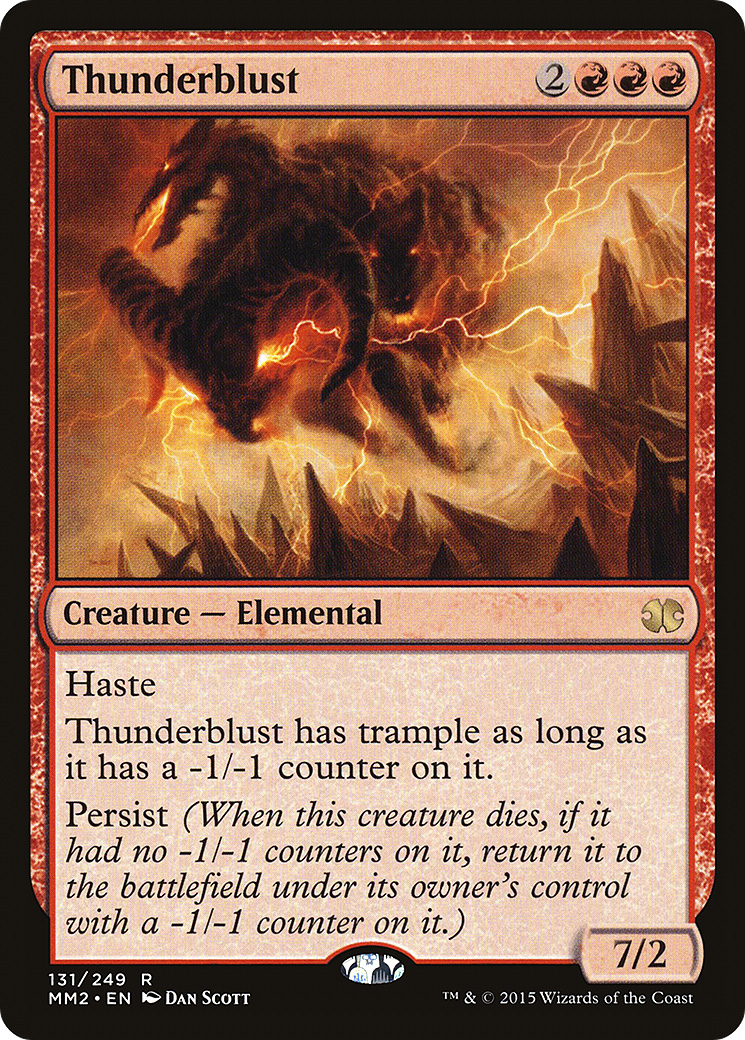 {R} Thunderblust [Modern Masters 2015][MM2 131] - Misty Mountain Games