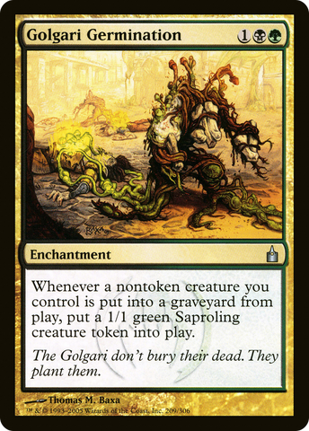 {C} Golgari Germination [Ravnica: City of Guilds][RAV 209]