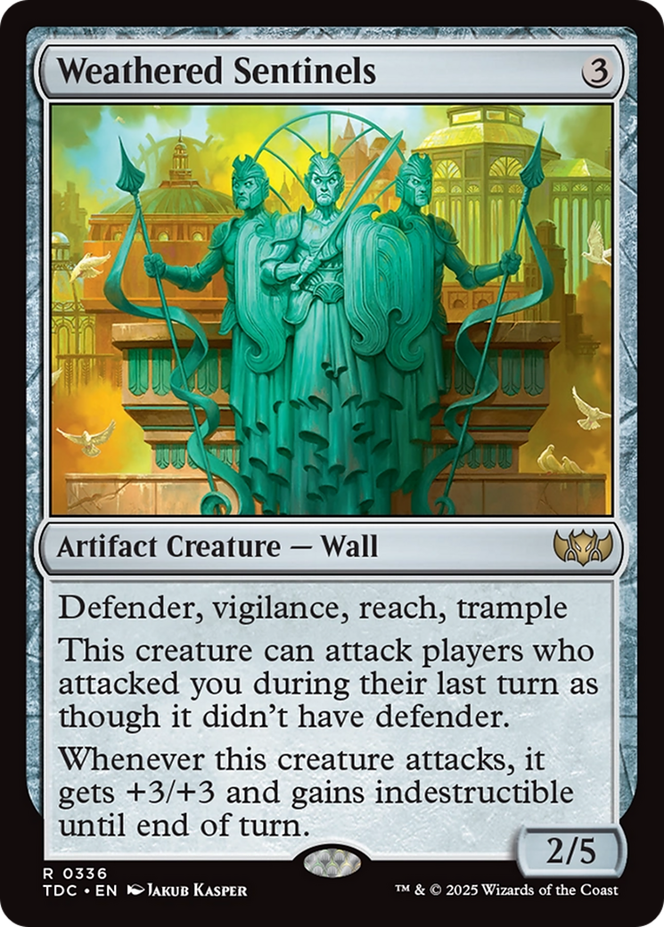 {R} Weathered Sentinels [Tarkir: Dragonstorm Commander][TDC 336]