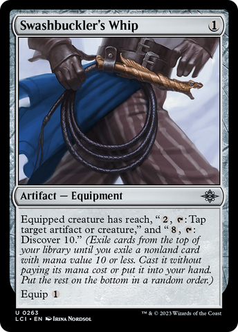 {@C} Swashbuckler's Whip [The Lost Caverns of Ixalan][LCI 263]