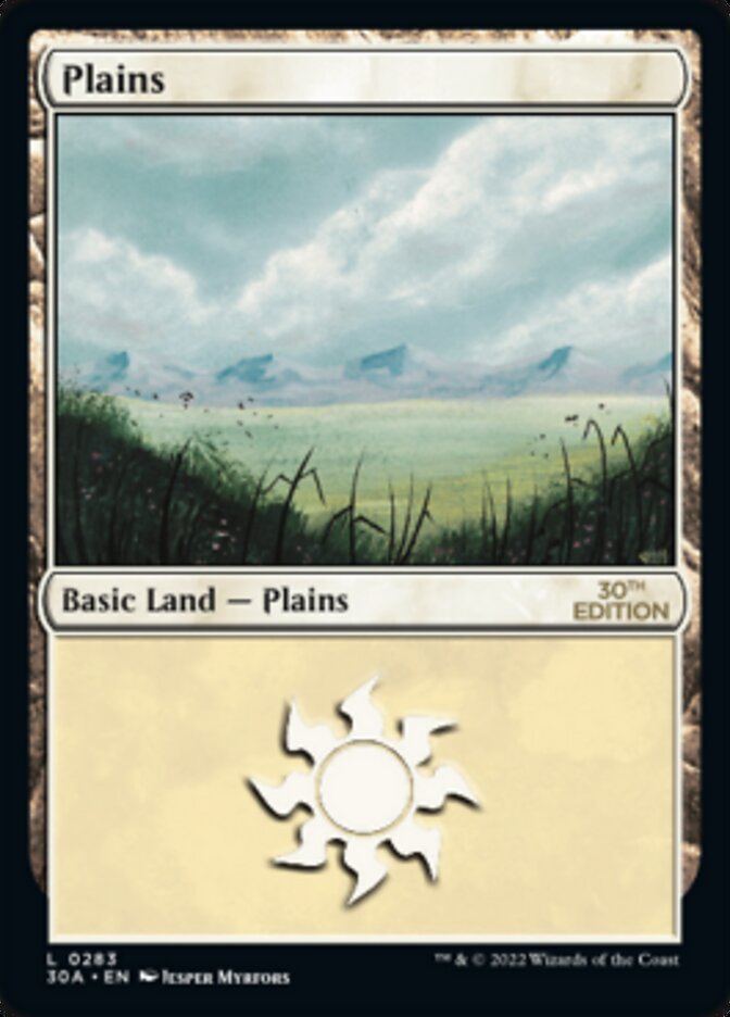{B} Plains (283) [30th Anniversary Edition][30A 283]