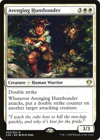 {R} Avenging Huntbonder [Commander 2020][C20 022]
