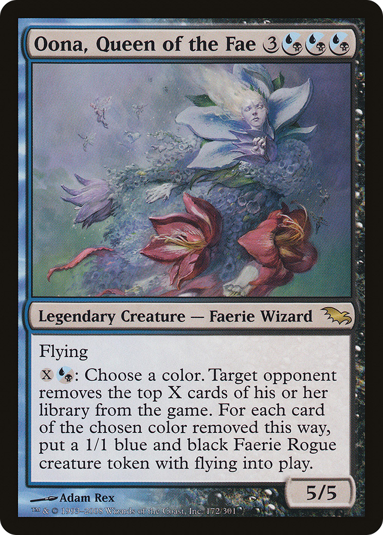 {R} Oona, Queen of the Fae [Shadowmoor][SHM 172] - Misty Mountain Games
