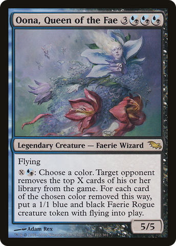 {R} Oona, Queen of the Fae [Shadowmoor][SHM 172]