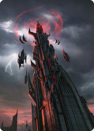 {A} Barad-dur Art Card [The Lord of the Rings: Tales of Middle-earth Art Series][ALTR 054]