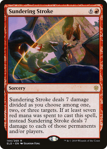 {R} Sundering Stroke [Throne of Eldraine][ELD 144]