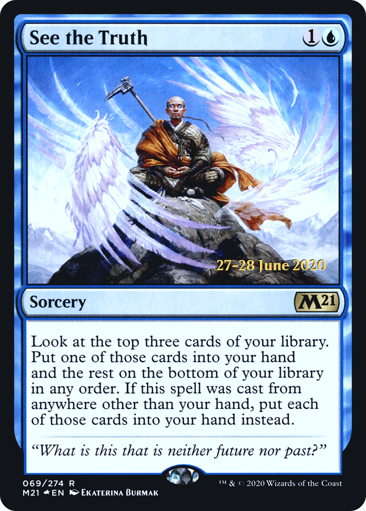 {R} See the Truth [Core Set 2021 Prerelease Promos][PR M21 069]
