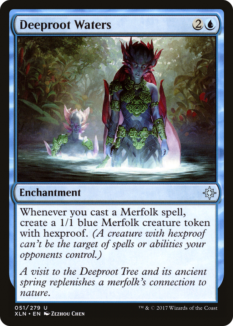 {C} Deeproot Waters [Ixalan][XLN 051]