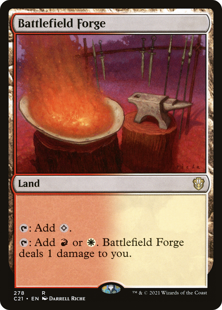 {R} Battlefield Forge [Commander 2021][C21 278]