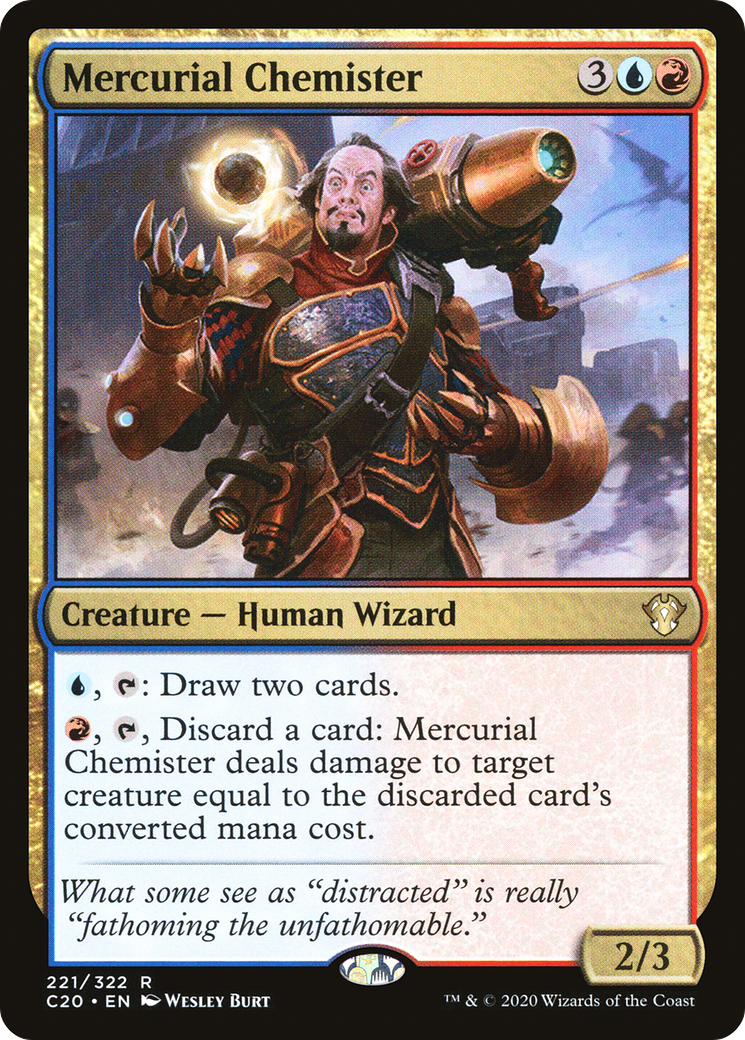 {R} Mercurial Chemister [Commander 2020][C20 221]