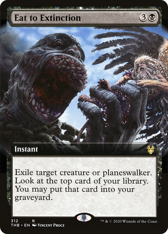 {R} Eat to Extinction (Extended Art) [Theros Beyond Death][THB 312]