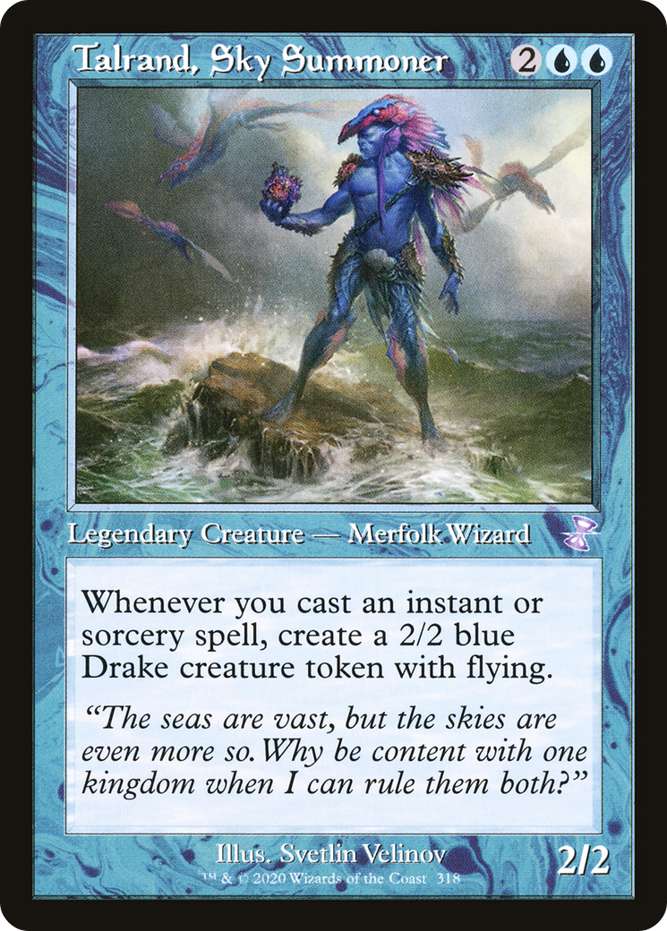 {R} Talrand, Sky Summoner (Timeshifted) [Time Spiral Remastered][TSR 318]