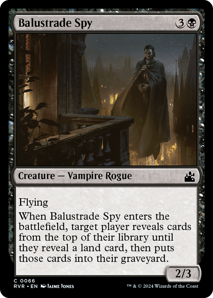 {C} Balustrade Spy [Ravnica Remastered][RVR 066]