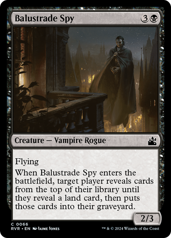 {C} Balustrade Spy [Ravnica Remastered][RVR 066]