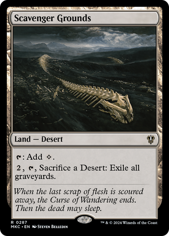 {R} Scavenger Grounds [Murders at Karlov Manor Commander][MKC 287]