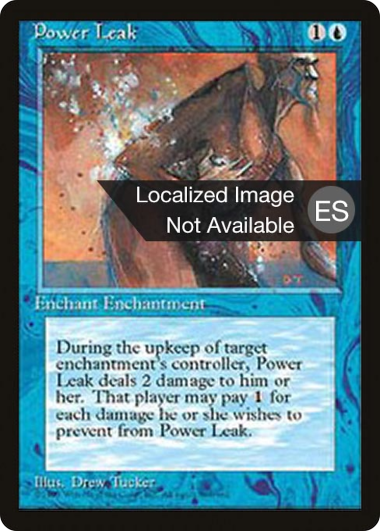 {F} Power Leak [Fourth Edition (Foreign Black Border)][FBB 4ED 092]