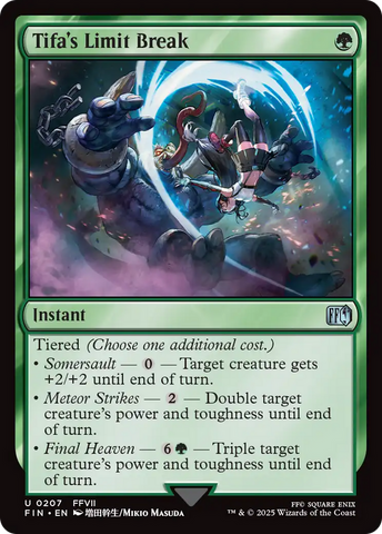 {@C} Tifa's Limit Break [FINAL FANTASY][FIN 207]