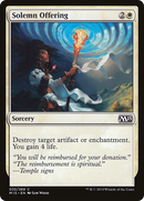 {C} Solemn Offering [Magic 2015][M15 033]