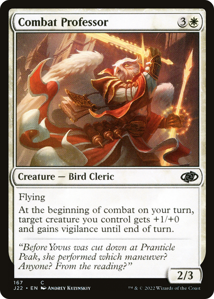 {C} Combat Professor [Jumpstart 2022][J22 167]