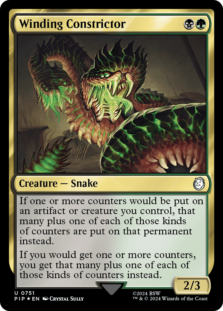 {C} Winding Constrictor (Surge Foil) [Fallout][PIP 751]