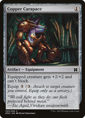 {C} Copper Carapace [Modern Masters 2015][MM2 205]