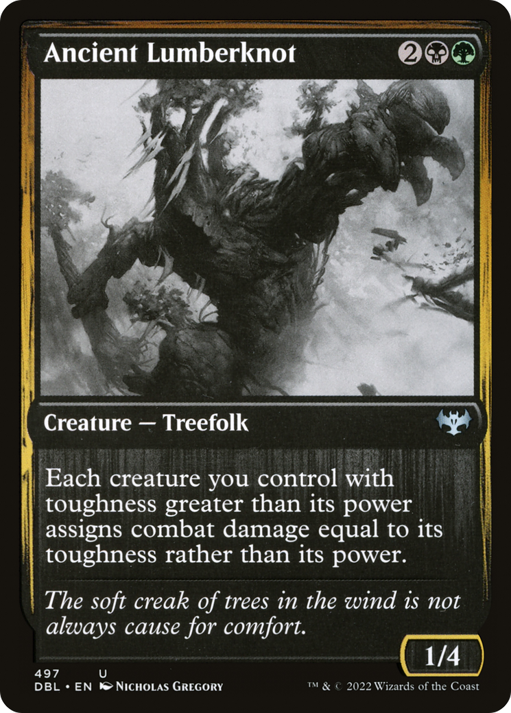 {C} Ancient Lumberknot [Innistrad: Double Feature][DBL 497]
