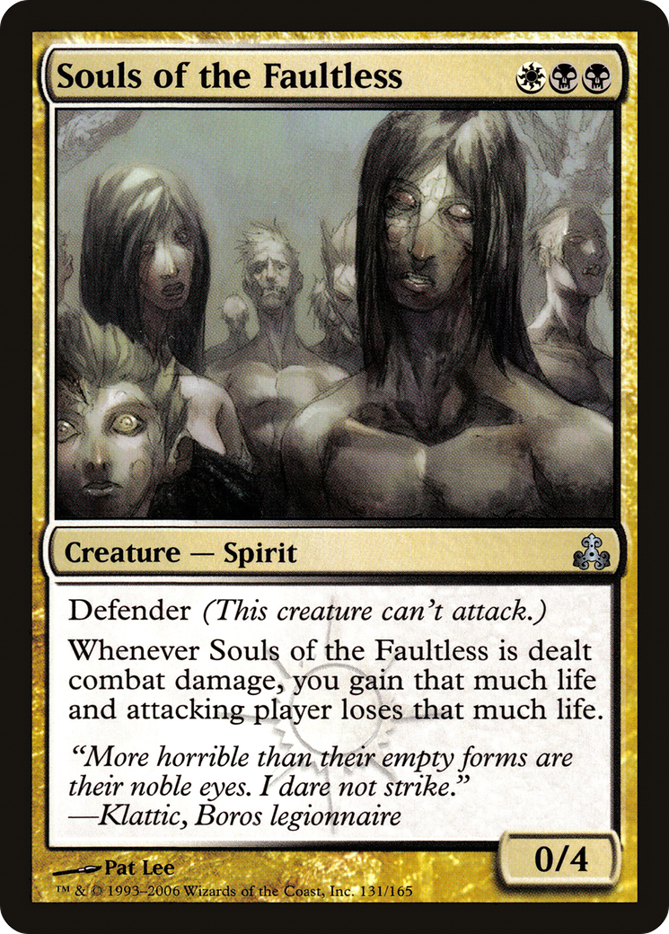 {C} Souls of the Faultless [Guildpact][GPT 131] - Misty Mountain Games