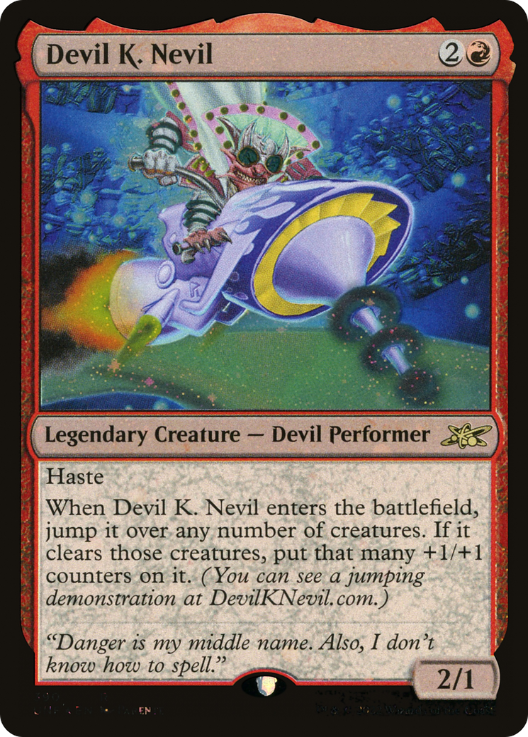 {R} Devil K. Nevil (Galaxy Foil) [Unfinity][UNF 390]