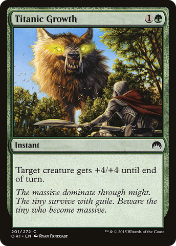{C} Titanic Growth [Magic Origins][ORI 201]
