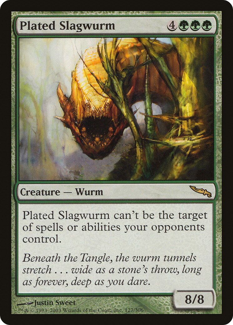 {R} Plated Slagwurm [Mirrodin][MRD 127] - Misty Mountain Games