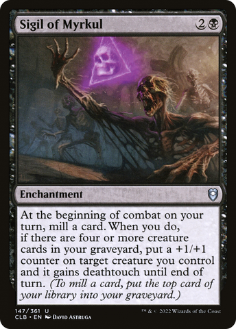 {C} Sigil of Myrkul [Commander Legends: Battle for Baldur's Gate][CLB 147]