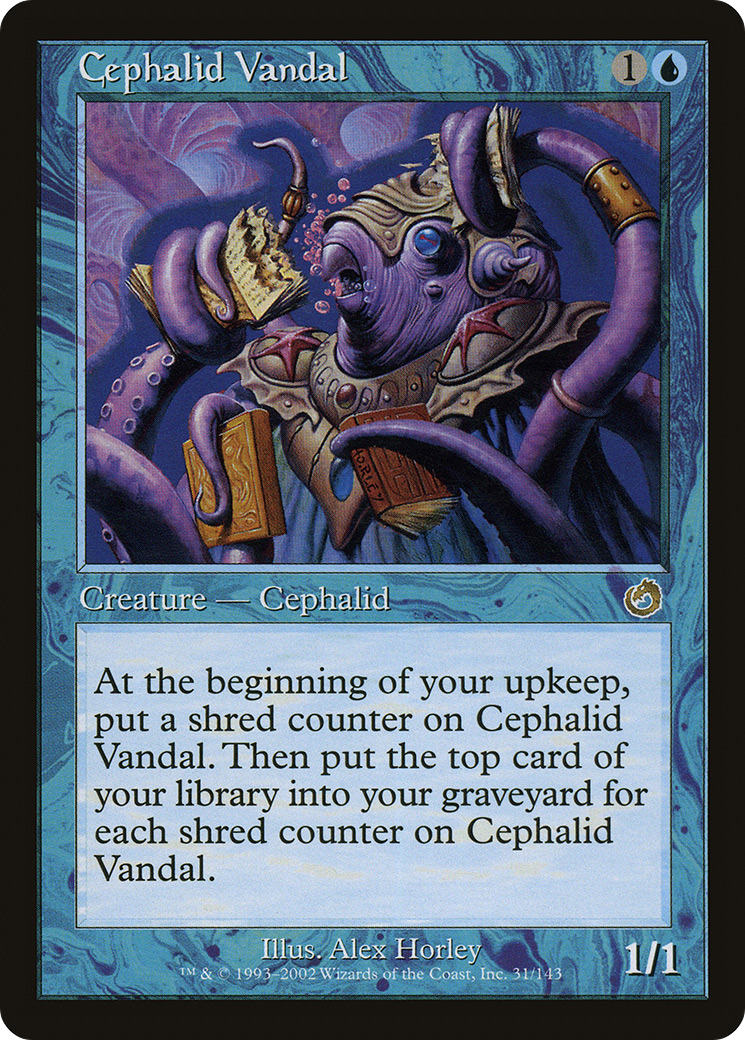 {R} Cephalid Vandal [Torment][TOR 031] - Misty Mountain Games