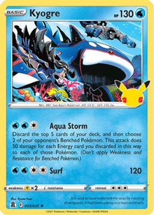 [PKM] Kyogre (003/025) [Celebrations: 25th Anniversary]