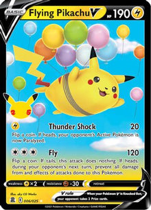 [PKM] Flying Pikachu V (006/025) [Celebrations: 25th Anniversary]